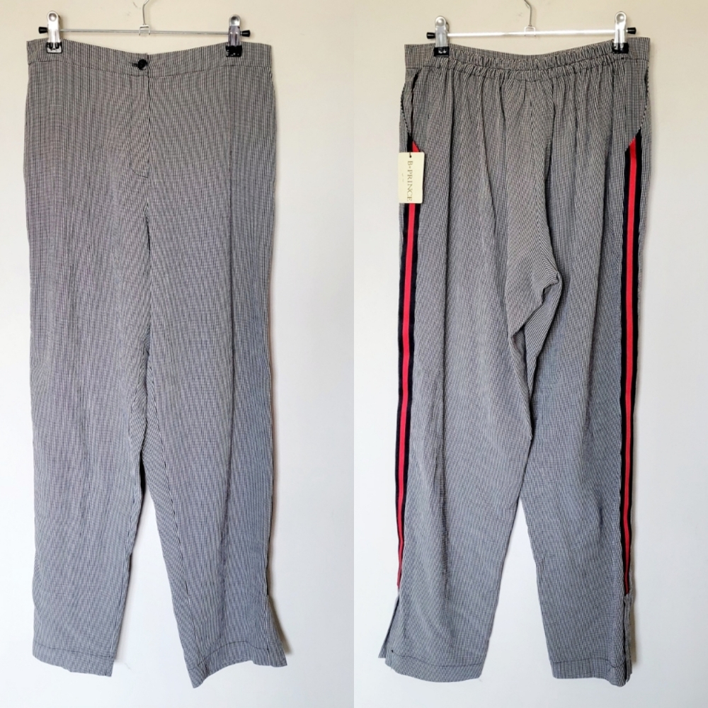 Kakie Paris JoJo‎ Plaid Split Leg Pants